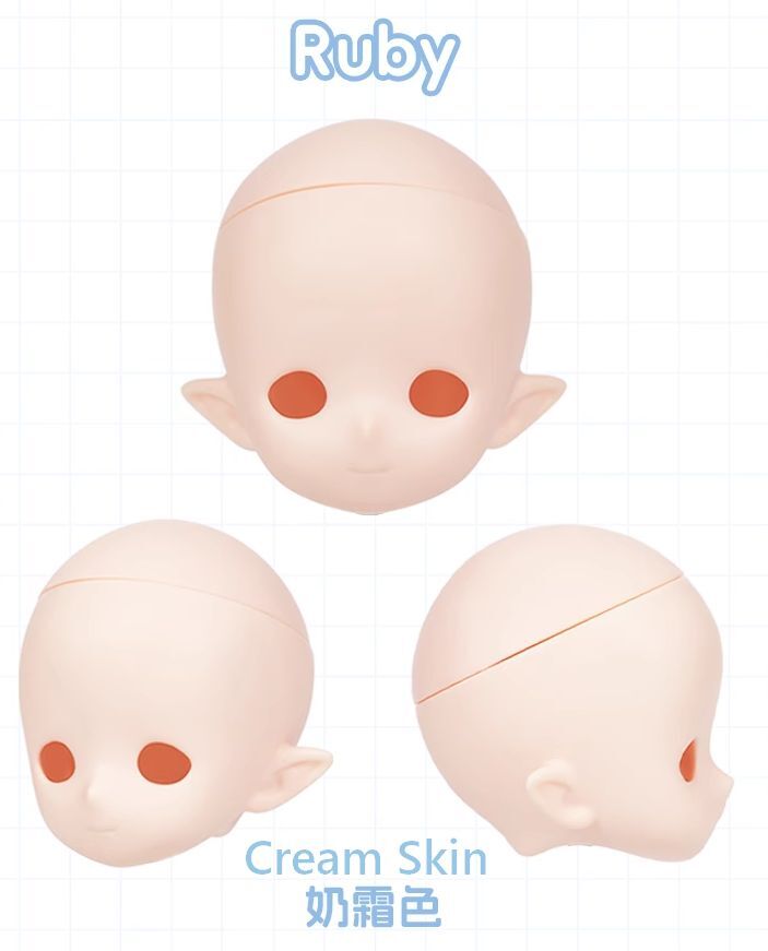 Ruby Head (Cream Skin) [Limited quantity] | PREORDER | PARTS