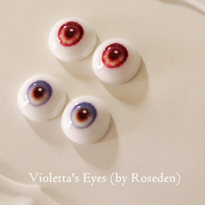 Violetta's Eyes (by Roseden) -Eyes A (Red) 16mm [Limited Time Offer] | PREORDER | EYES