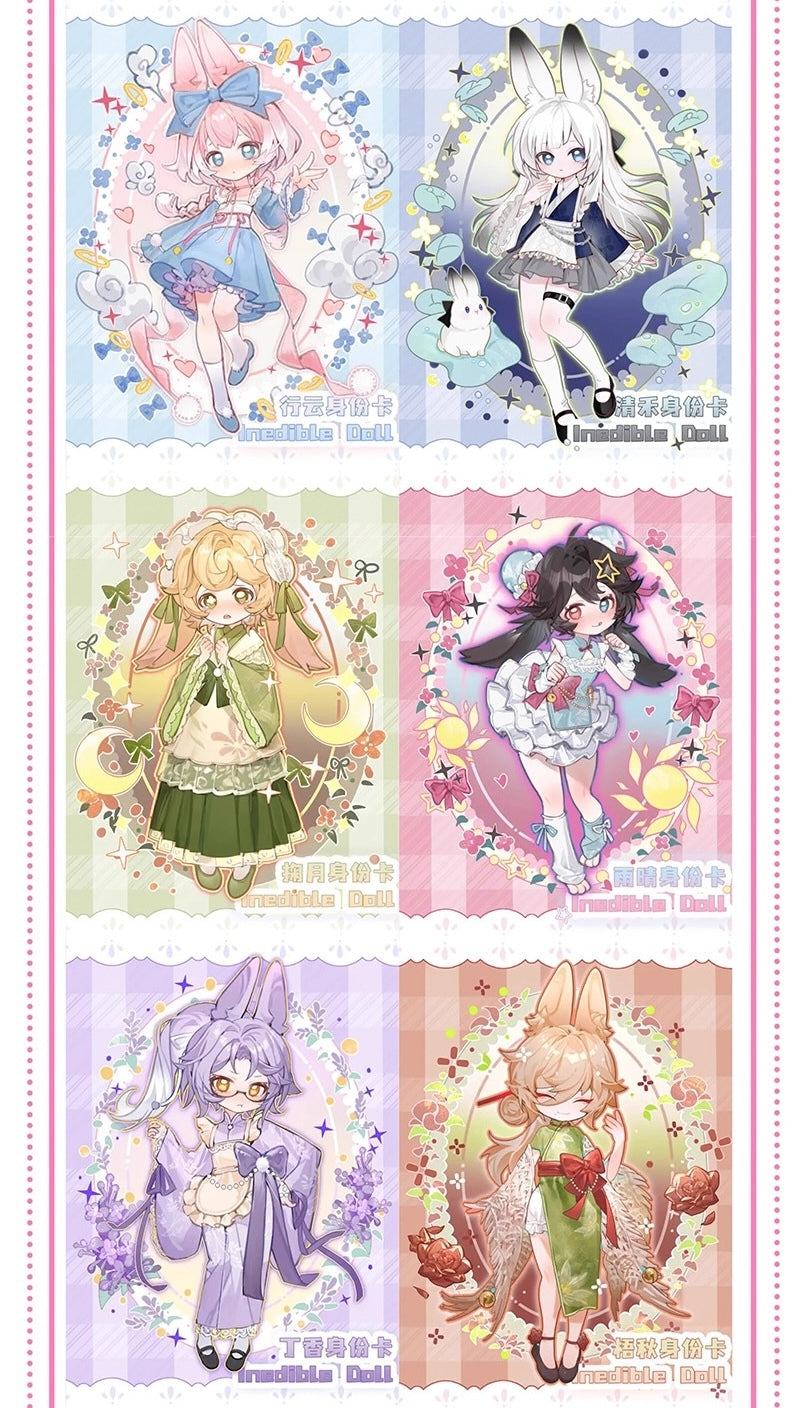 "Moon Jump Time" Rabbit Treasure series: Blind Box Assort (set of 6) | Blind Doll | Preorder | DOLL