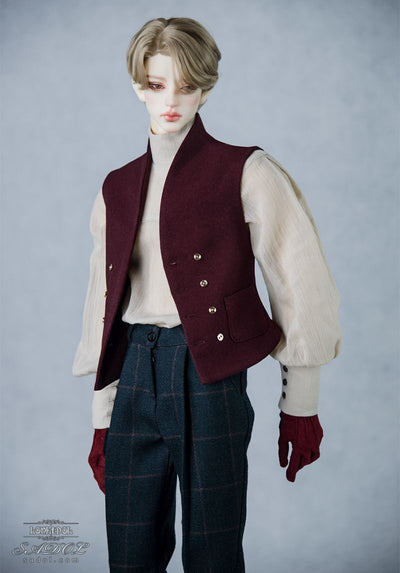 Classic[Argonne]Jacket Set + Red Gloves: SD17boy (65cm) [Limited Time Offer] | PREORDER | OUTFIT