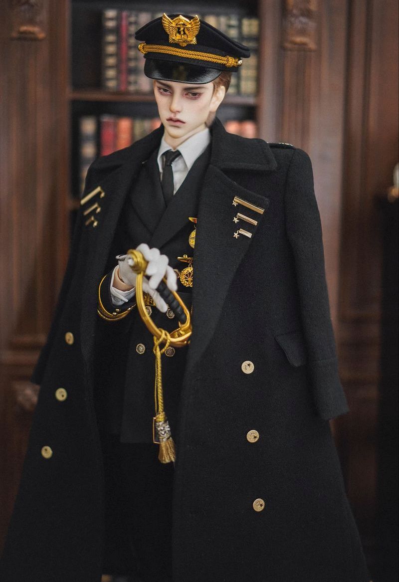 Honor Military Dress Black & Gold Fullset: ID75 [Limited Time Offer] | PREORDER | OUTFIT