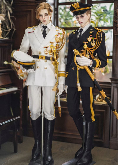 Honor Military Dress Black & Gold Fullset: ID75 [Limited Time Offer] | PREORDER | OUTFIT