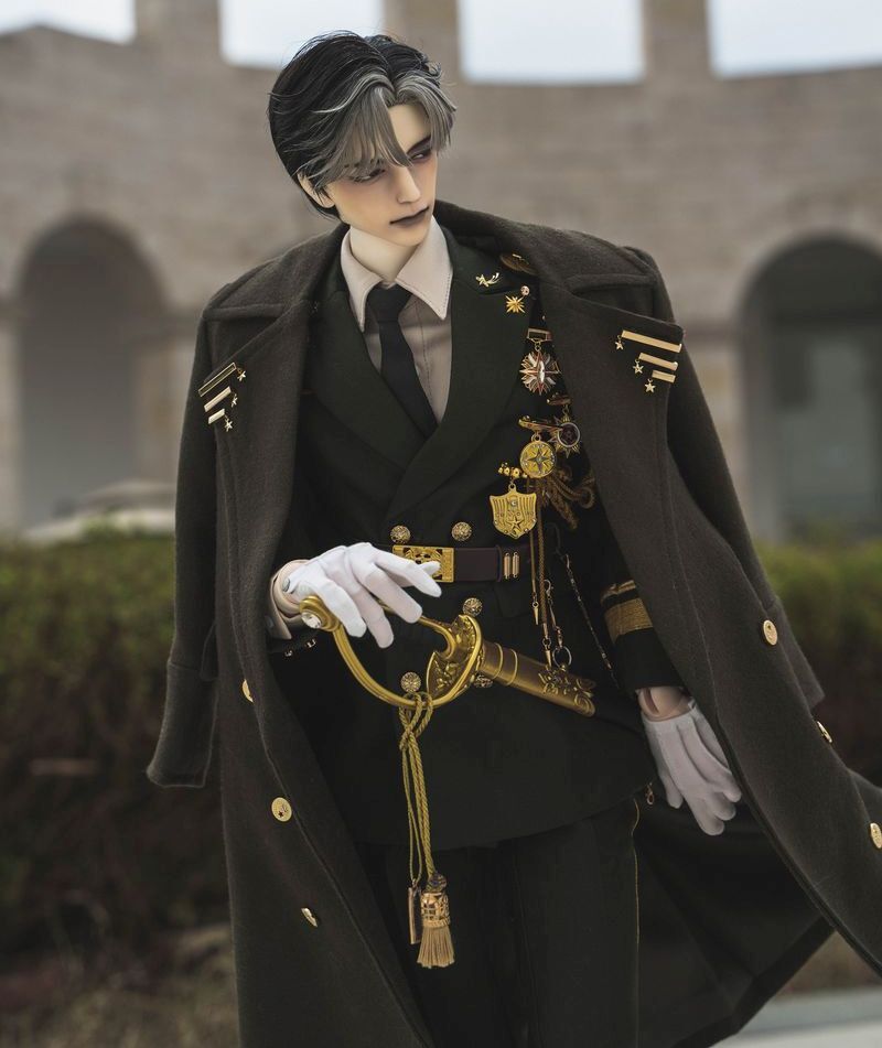 Honour Military Dress Blue & Silver Fullset [Limited Time Offer] | PREORDER | OUTFIT