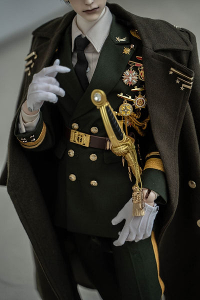 Honour Military Dress Blue & Silver Fullset [Limited Time Offer] | PREORDER | OUTFIT