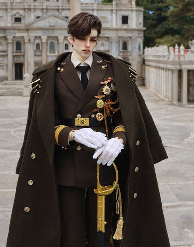 Honour Military Dress Brown & Gold [Limited Time Offer] | PREORDER | OUTFIT