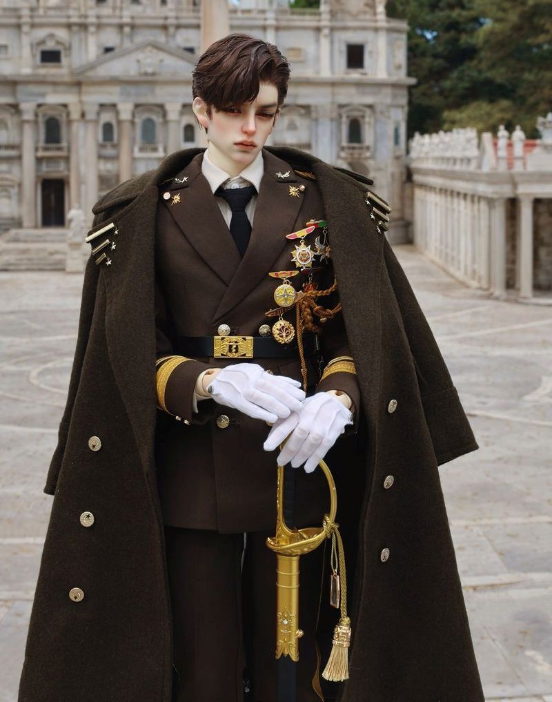 Honour Military Dress Brown & Gold [Limited Time Offer] | PREORDER | OUTFIT