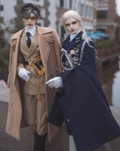 Honour Military Dress Beige & Gold: ID75 [Limited Time Offer] | PREORDER | OUTFIT