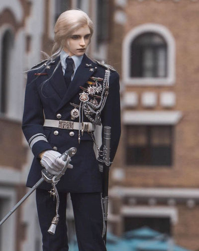 Honor Military Dress Blue & Silver: ID75 [Limited Time Offer] | PREORDER | OUTFIT