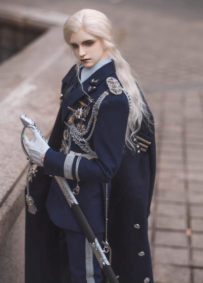 Honor Military Dress Blue & Silver Fullset: ID75 [Limited Time Offer] | PREORDER | OUTFIT