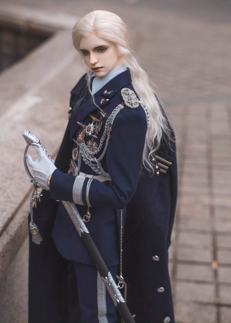Honor Military Dress Blue & Silver Fullset: ID75 [Limited Time Offer] | PREORDER | OUTFIT