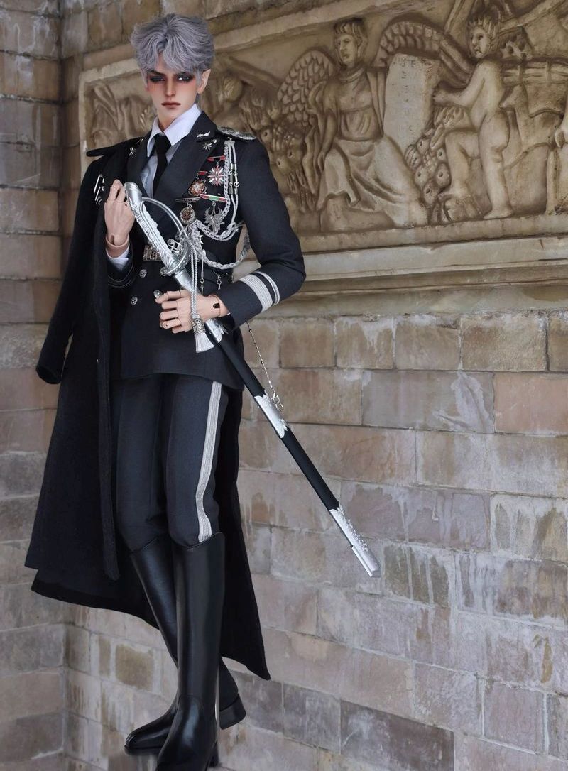 Honor Military Dress Gray & Silver Fullset: ID75 [Limited Time Offer] | PREORDER | OUTFIT