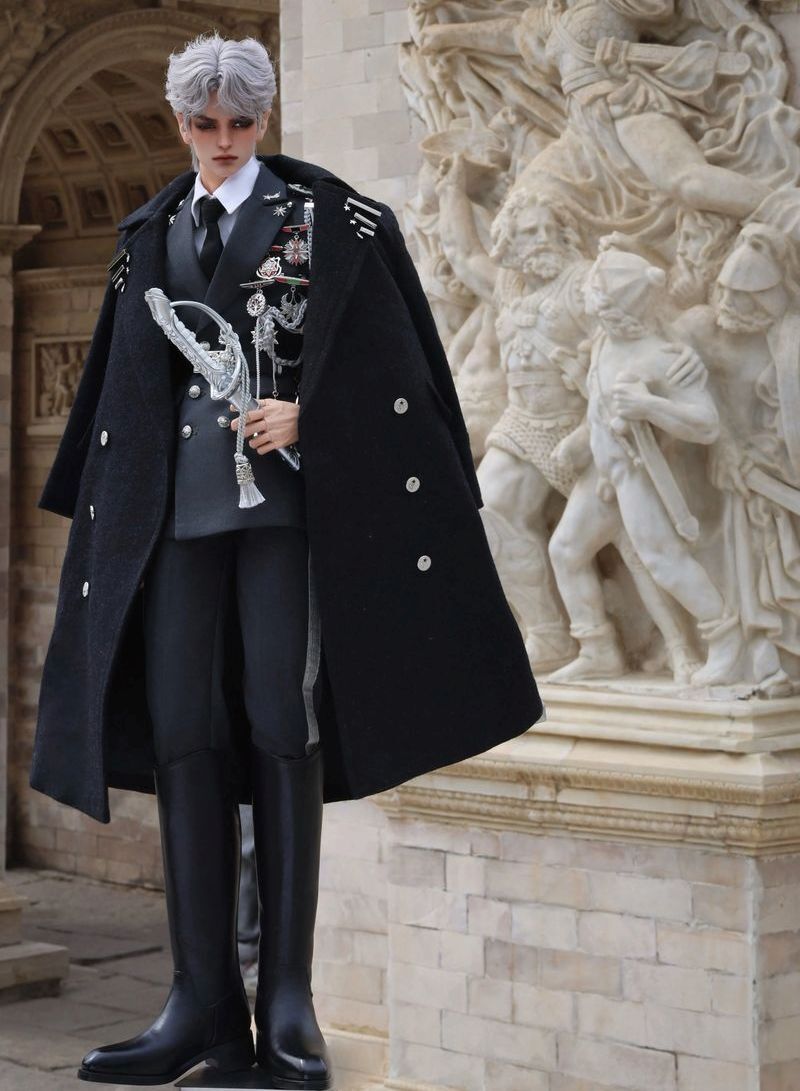 Honour Military Dress Gray & Silver: ID75 [Limited Time Offer] | PREORDER | OUTFIT