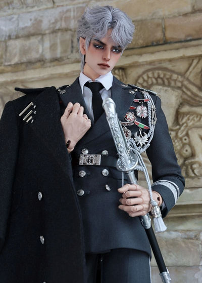 Honor Military Dress Gray & Silver Fullset: ID75 [Limited Time Offer] | PREORDER | OUTFIT