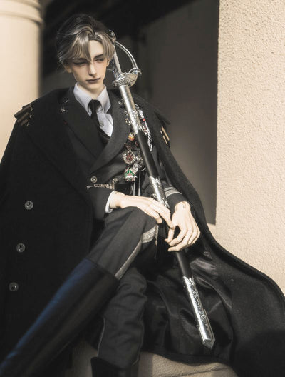 Honour Military Dress Gray & Silver: ID75 [Limited Time Offer] | PREORDER | OUTFIT