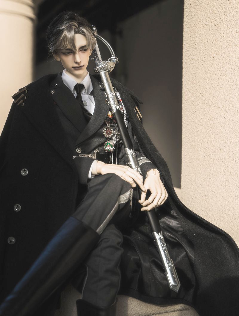 Honour Military Dress Gray & Silver: ID75 [Limited Time Offer] | PREORDER | OUTFIT