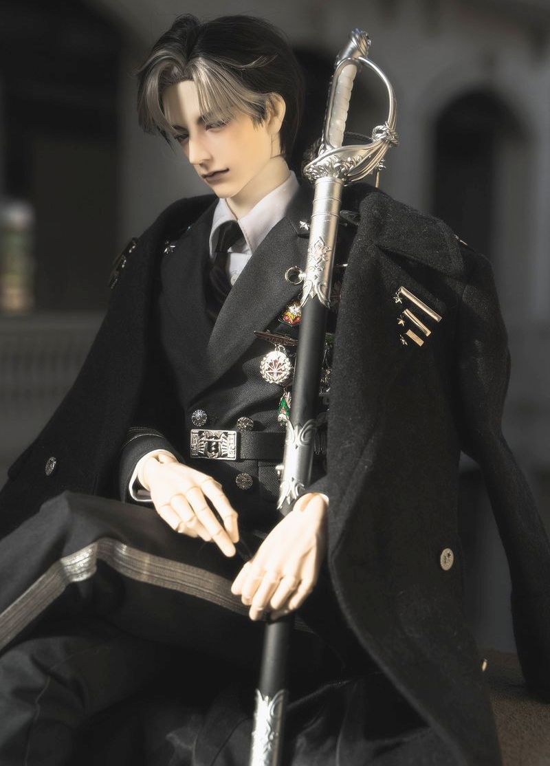 Honor Military Dress Gray & Silver Fullset: ID75 [Limited Time Offer] | PREORDER | OUTFIT