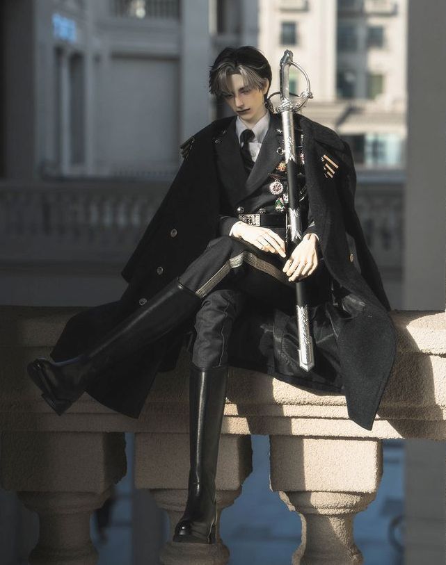 Honour Military Dress Gray & Silver: LOONG73 [Limited Time Offer] | PREORDER | OUTFIT