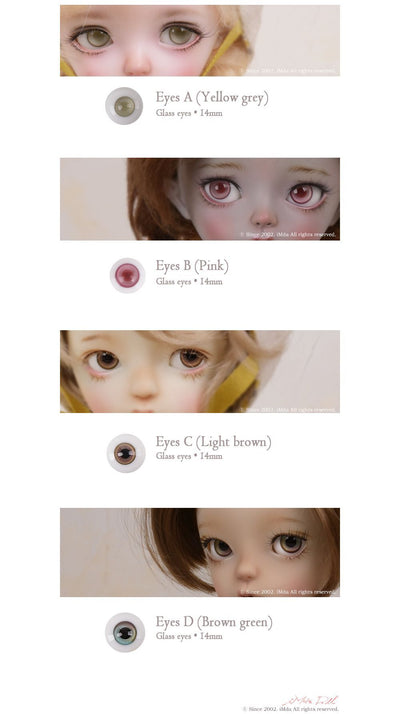 Modigli & Gian's Eyes (Glass 14mm) - Eyes C (Light brown) [Limited time offer] | PREORDER | EYES