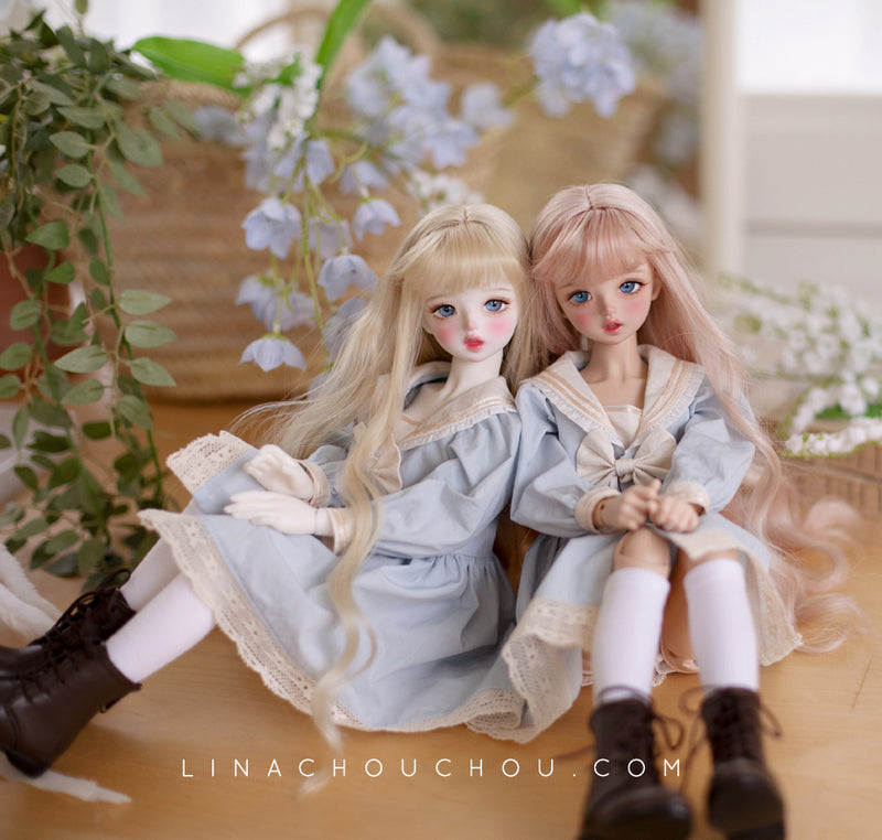 Tokki in wonderland: Magnolia Curl - S(6-7 inch) / Custard [Limited Time] | Preorder | WIG