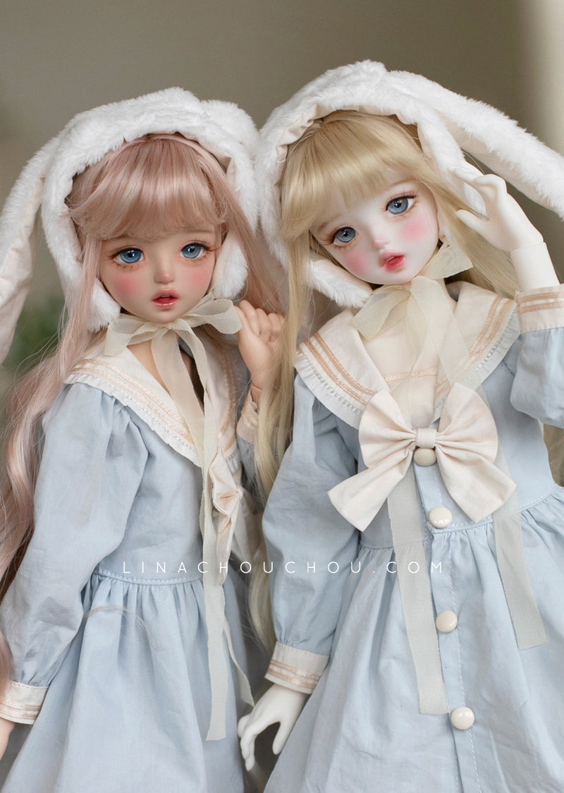 Tokki in wonderland: Magnolia Curl - S(6-7 inch) / Custard [Limited Time] | Preorder | WIG