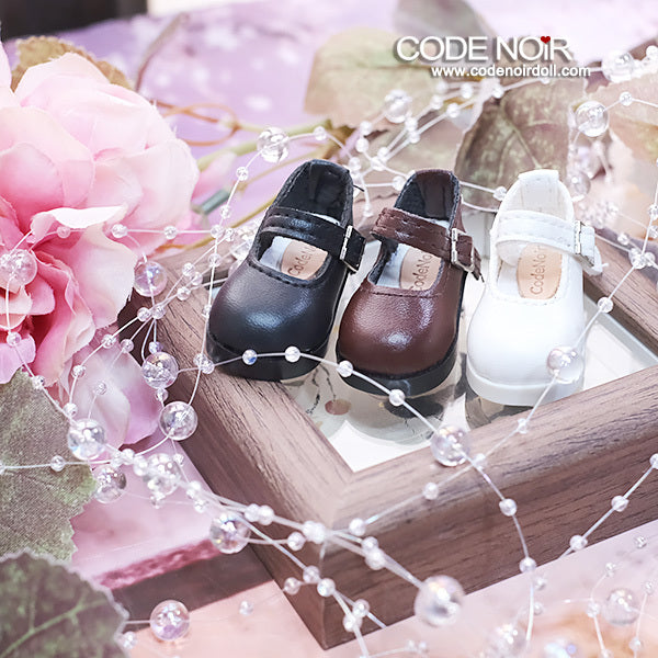 CYS000072 White Mary Jane | PREORDER | SHOES