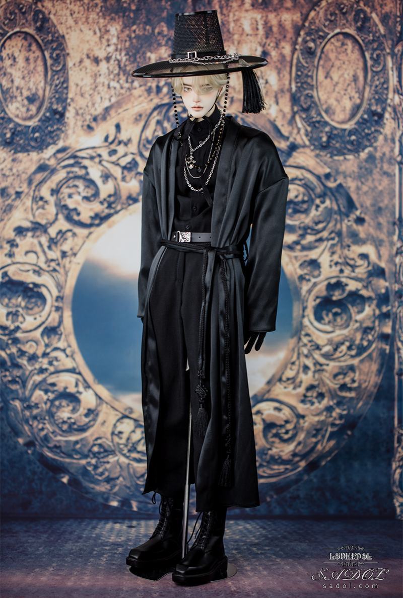 [Black Shadow] Outfit Full Set + Choker: SD17boy(65cm) | Item in Stock | OUTFIT