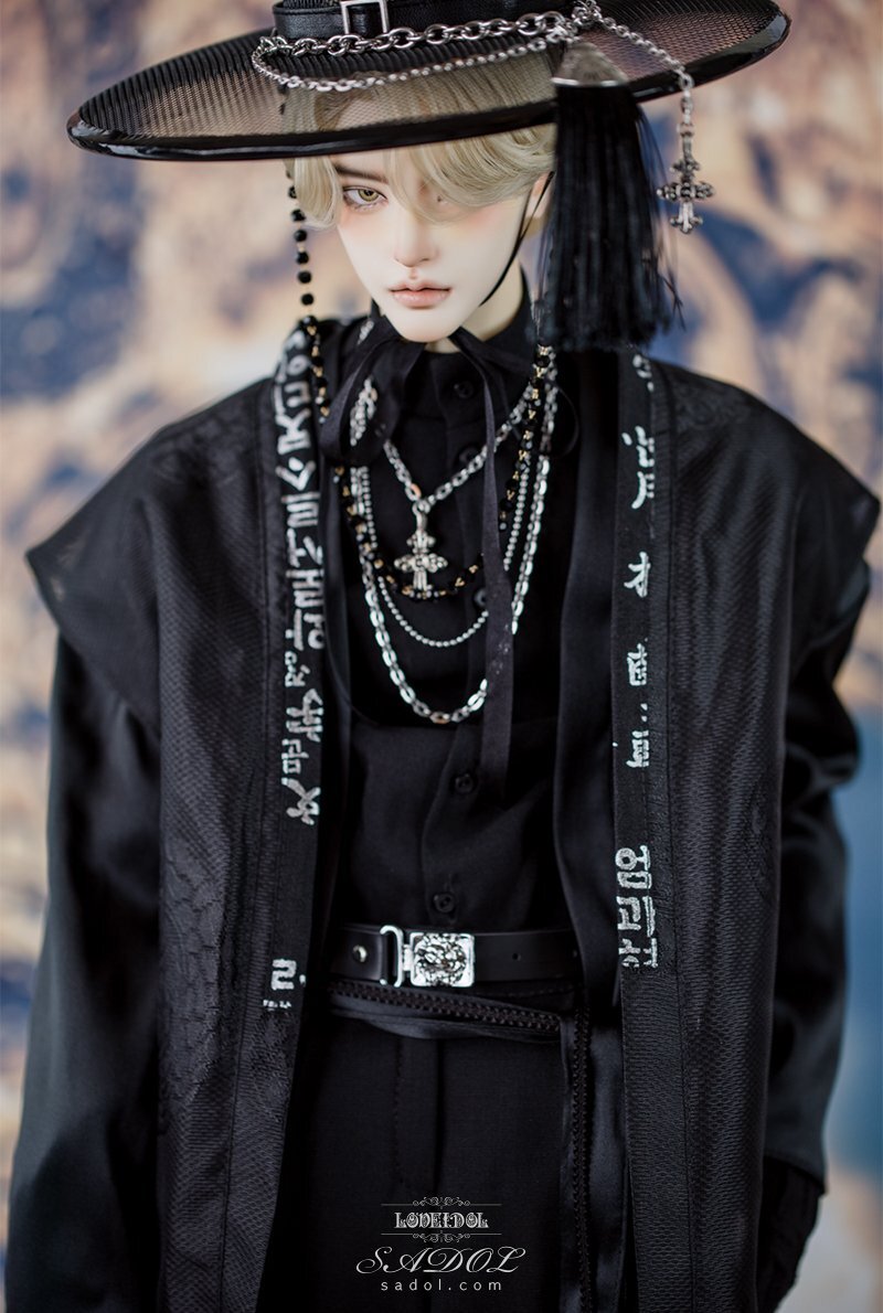 [Black Shadow] Outfit Full Set + Choker: SD17boy(65cm) | Item in Stock | OUTFIT