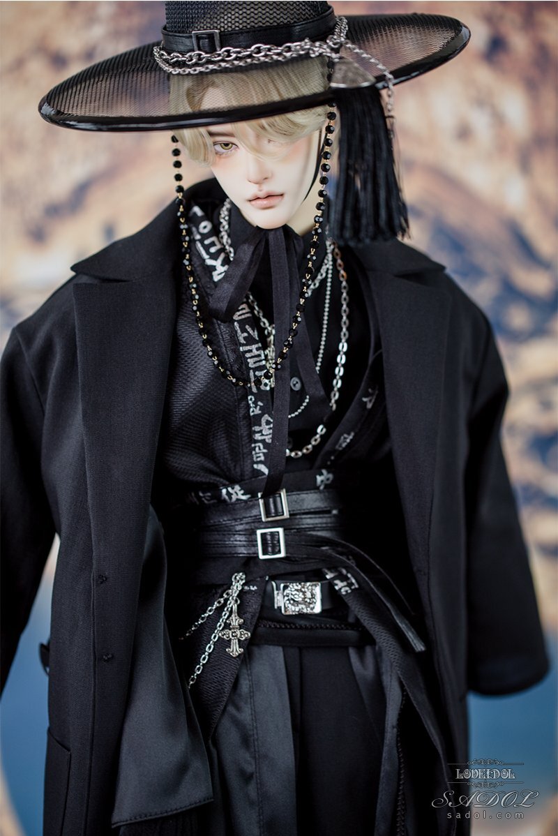 [Black Shadow] Outfit Full Set + Choker: SD17boy(65cm) | Item in Stock | OUTFIT