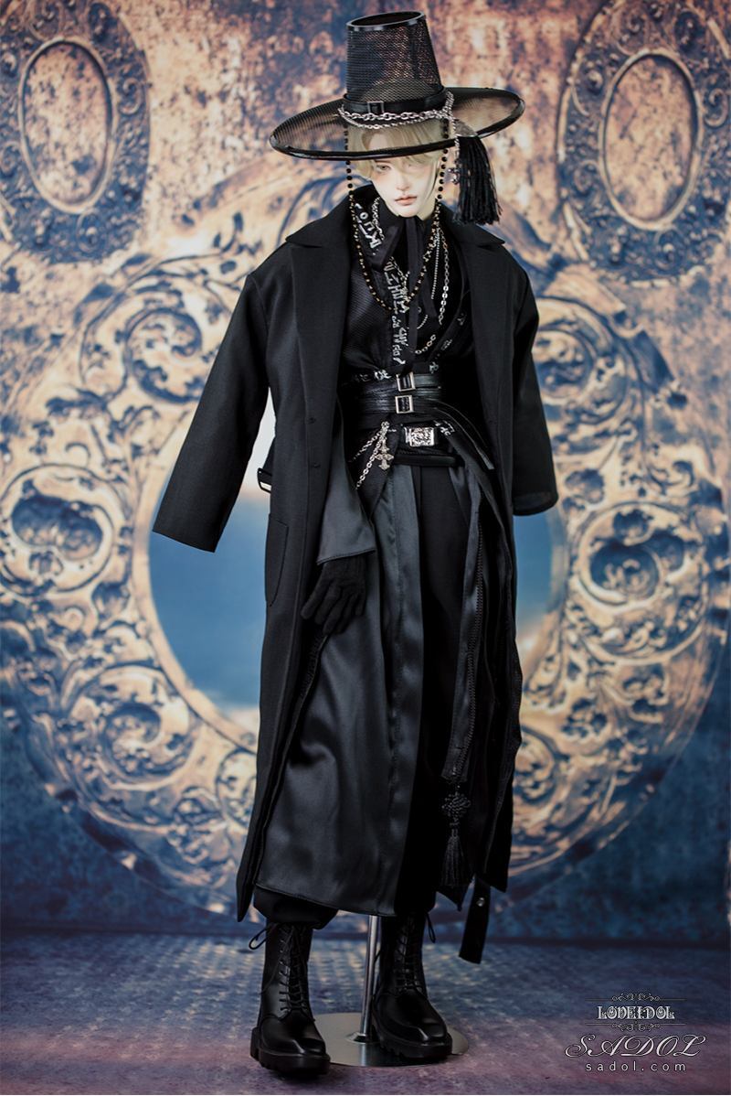 [Black Shadow] Outfit Full Set + Choker: SD17boy(65cm) | Item in Stock | OUTFIT