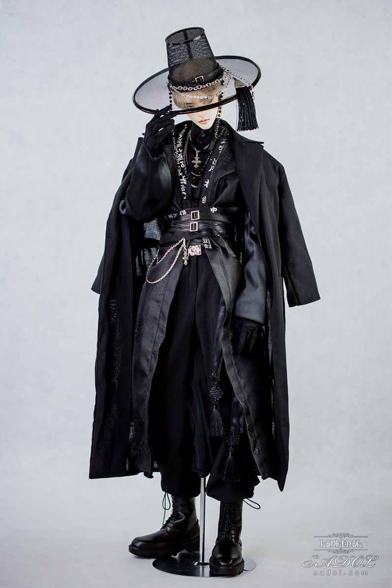 [Black Shadow] Outfit Full Set + Choker: SD17boy(65cm) | Item in Stock | OUTFIT