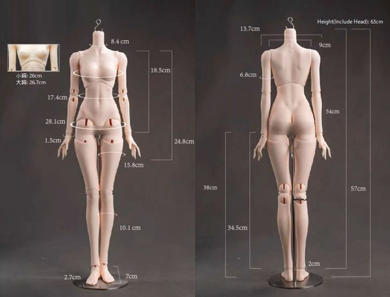 62cm Female Witch Body [Limited Time Discount] | PREORDER | PARTS