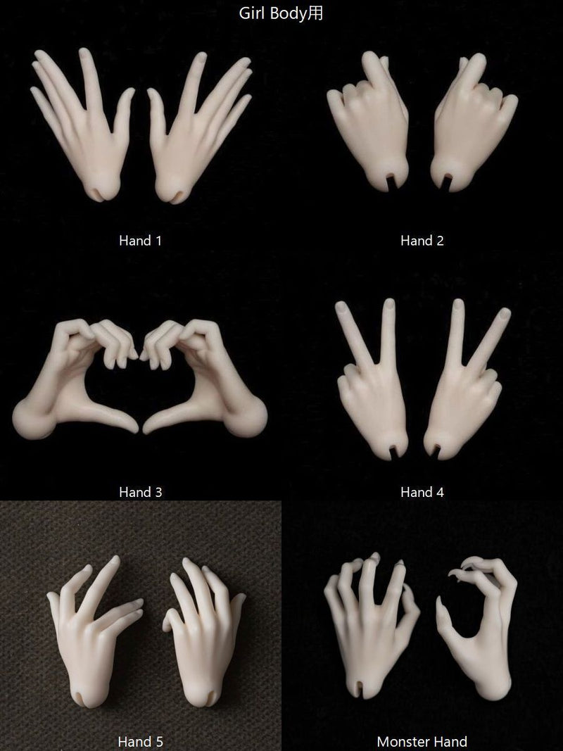 1/4 Hand & Feet Part (Girl & Witch Body) [Limited Time Discount] | PREORDER | PARTS