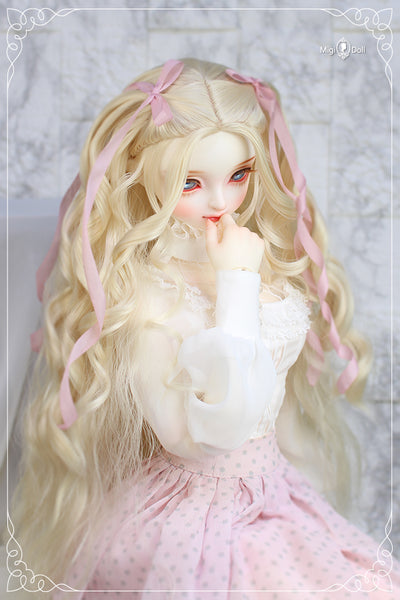 [Custom] DAMI Limited Wig 6-7inch: Lovely Blond [Limited Time Offer] | PREORDER | WIG