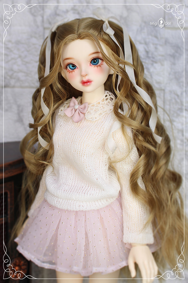 [Custom] DAMI Limited Wig 6-7inch: Lovely Blond [Limited Time Offer] | PREORDER | WIG