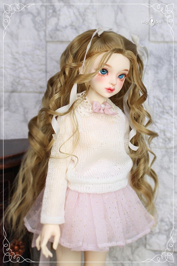 [Custom] DAMI Limited Wig 6-7inch: Lovely Blond [Limited Time Offer] | PREORDER | WIG