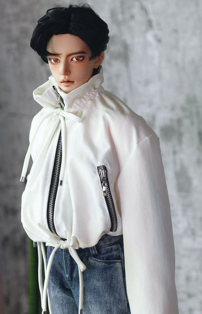 Bomber (Ruffle) Lemon White: 70cm [Limited quantity] | PREORDER | OUTFIT