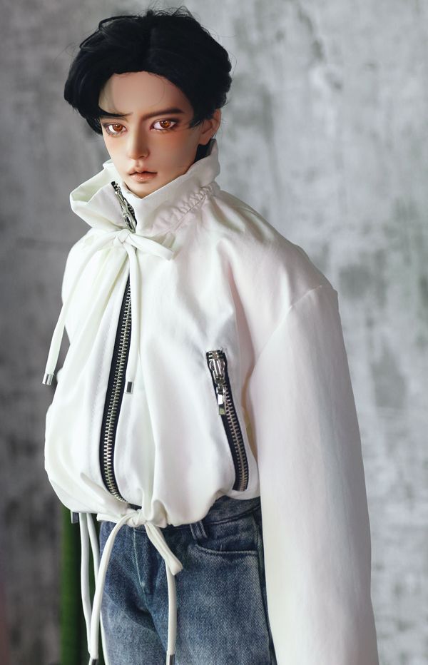 Bomber (Ruffle) Lemon White: 75cm [Limited quantity] | PREORDER | OUTFIT