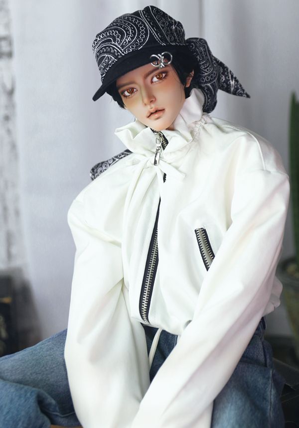 Bomber (Ruffle) Lemon White: 75cm [Limited quantity] | PREORDER | OUTFIT