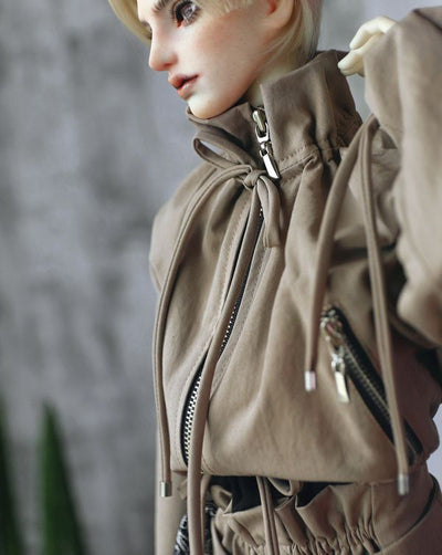 Bomber (Ruffle) Mocha Mousse: 70cm [Limited quantity] | PREORDER | OUTFIT