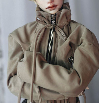 Bomber (Ruffle) Mocha Mousse: 75cm [Limited quantity] | PREORDER | OUTFIT