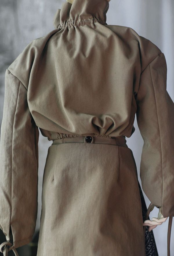 Shorts (w/wrap skirt) Mocha Mousse: 70cm [Limited quantity] | PREORDER | OUTFIT