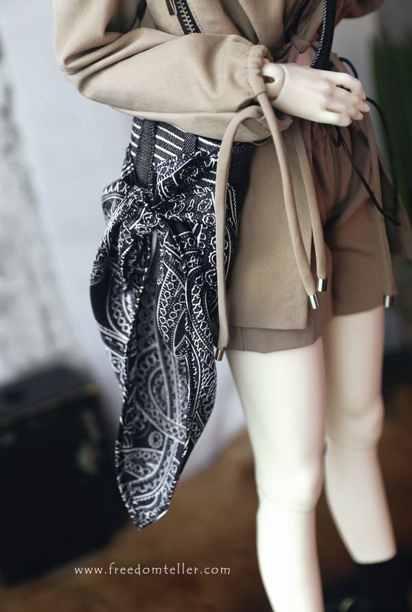 Shorts (w/wrap skirt) Mocha Mousse 58cm&64cm [Limited quantity] | PREORDER | OUTFIT