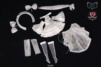 White Aria-Ling Feng Full Set [Limited Time Offer] | PREORDER | DOLL