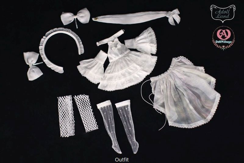 White Aria-Ling Feng Full Set [Limited Time Offer] | PREORDER | DOLL