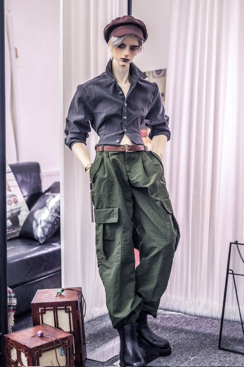 [78] Belted shirts - White [Limited Time Offer] | PREORDER | OUTFIT