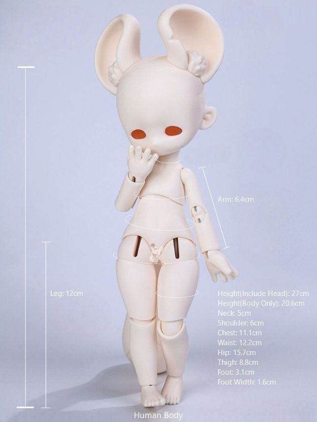 Dona Human Ver. Fullset+Body Blush [Limited Quantity] | Preorder | DOLL