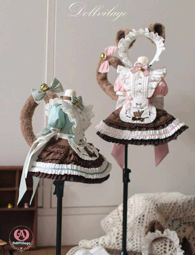 Neko Café Full Set Mint Choco: ADV43 or MDD (8-9 inch) [Limited Time 25%OFF] | Preorder | OUTFIT
