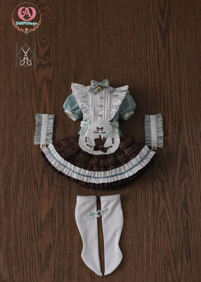 Neko Café Full Set Mint Choco: ADV43 or MDD (8-9 inch) [Limited Time 25%OFF] | Preorder | OUTFIT