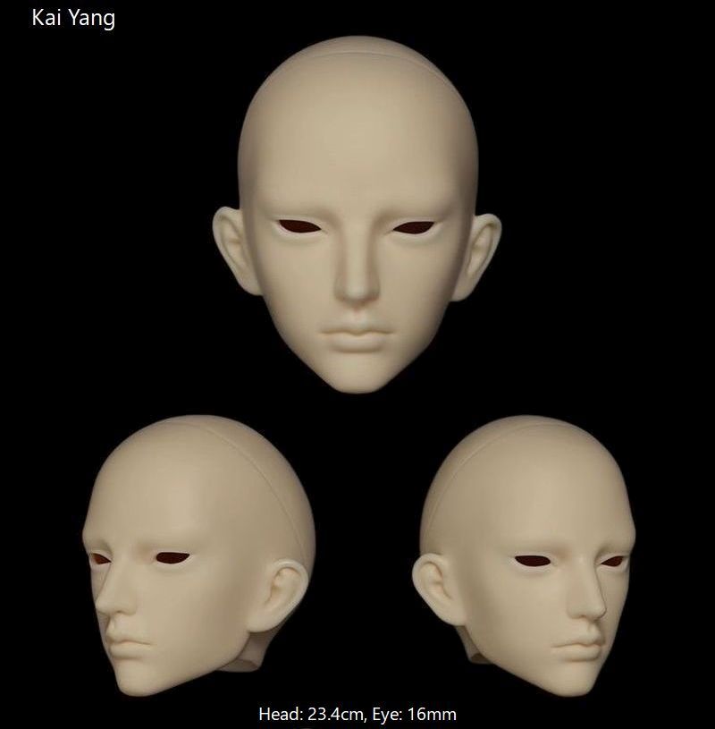 75 Kai Yang & Yun Zhong Jun Head [Limited Time 8% OFF] | PREORDER | PARTS