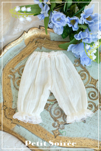 Caroline Dress (for MSD) - Cream Dress + Pink Apron  | Preorder | OUTFIT